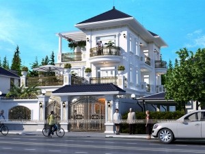 Biệt thự 3 tầng tân cổ điển tại Đà Nẵng tổng mức đầu tư 3 tỷ