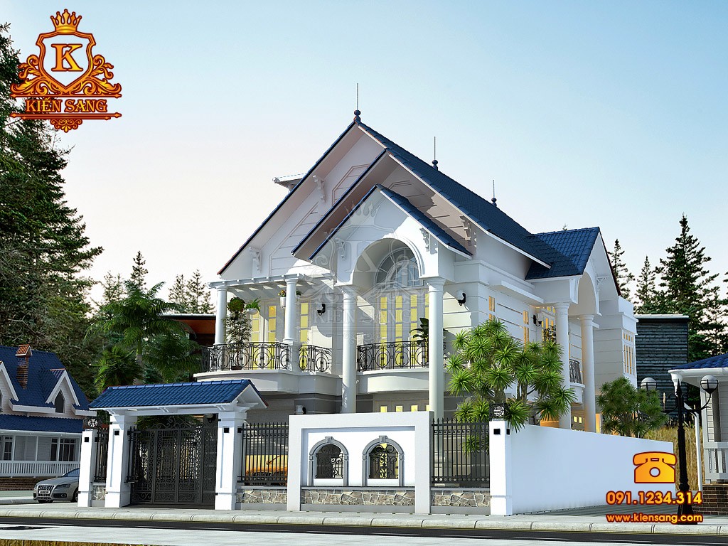 Biệt thự 2 tầng tân cổ điển ở thị xã Từ Sơn